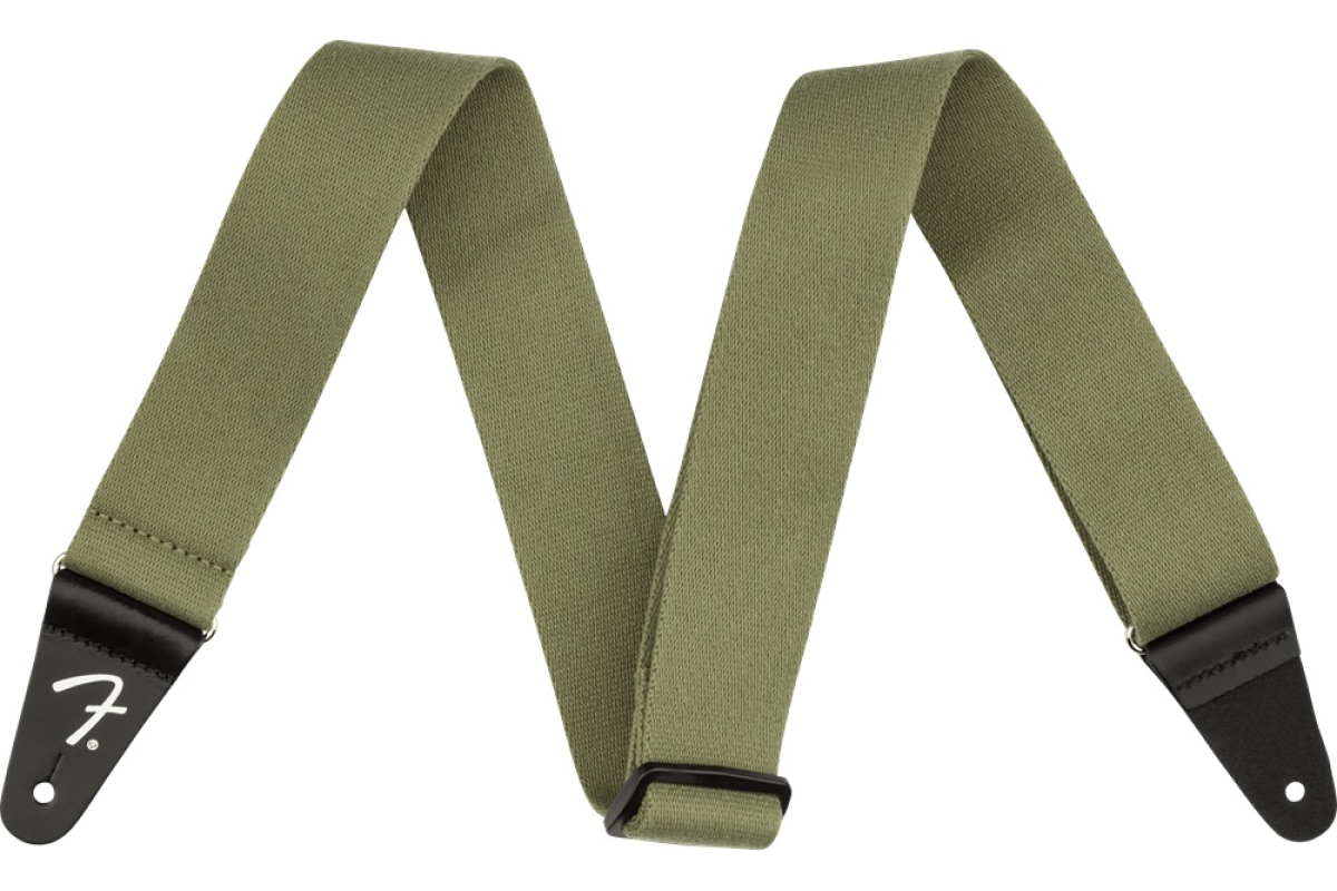 FENDER STRAP 2" Supersoft Olive Guitar Strap