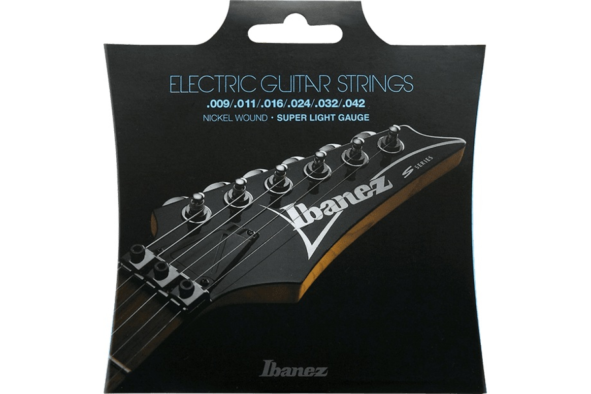 Struny pro elektrické kytary IBANEZ IEGS6 ELECTRIC GUITARS STRING 09-42