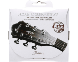 Struny pro akustické kytary IBANEZ IACS61C ACOUSTIC GUITAR STRING 10-47