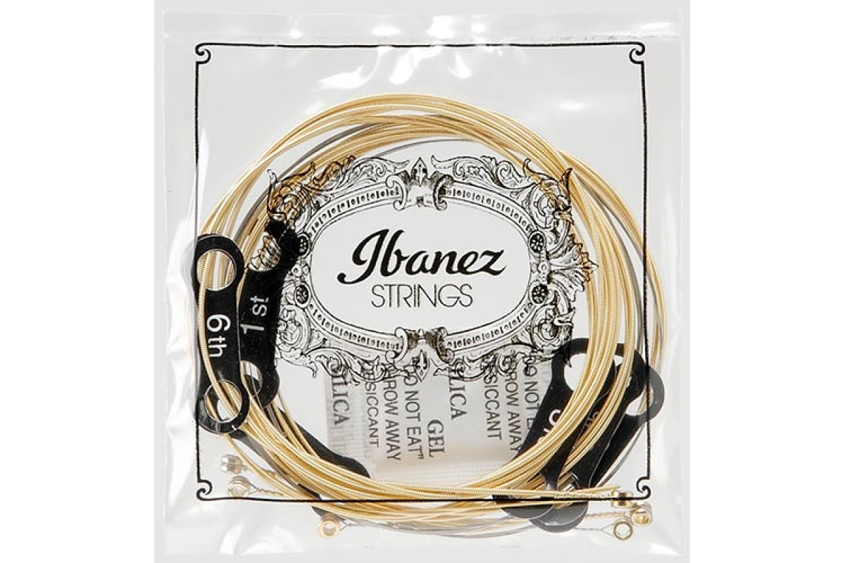 Struny pro akustické kytary IBANEZ IACS61C ACOUSTIC GUITAR STRING 10-47