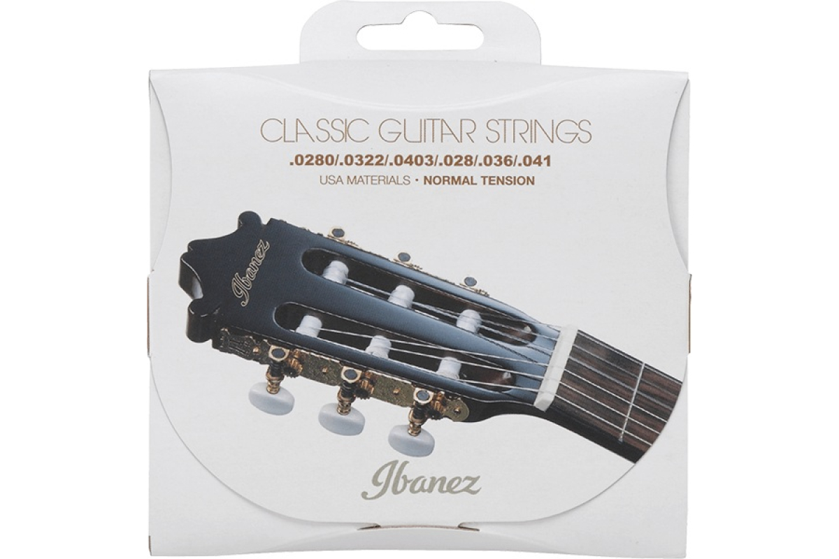 Struny pro klasické kytary IBANEZ ICLS6NT CLASSIC GUITAR STRING 28-41