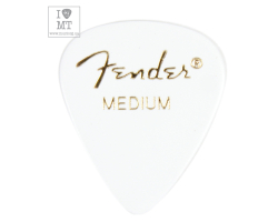 Mediátor FENDER 351 WHITE PICK GROSS MEDIUM