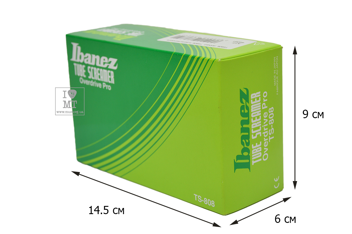 Efektová pedál IBANEZ TS808 TUBESCREAMER