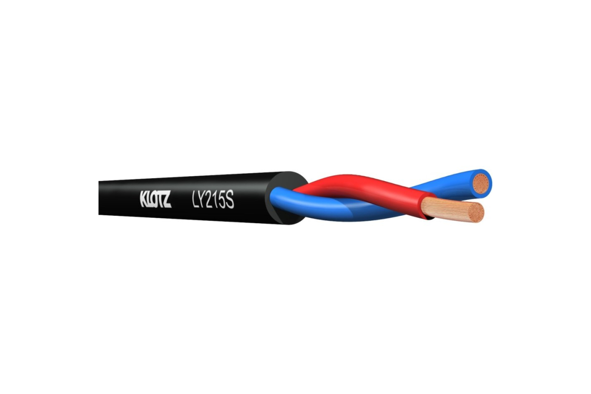 Akustický kabel na metry KLOTZ LY215S TWINAXIAL SPEAKER CABLE
