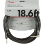 Kabel nástrojový FENDER CABLE PROFESSIONAL SERIES 18.6' ANGLED BLACK