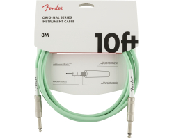 Kabel nástrojový FENDER CABLE ORIGINAL SERIES 10' SURF GREEN