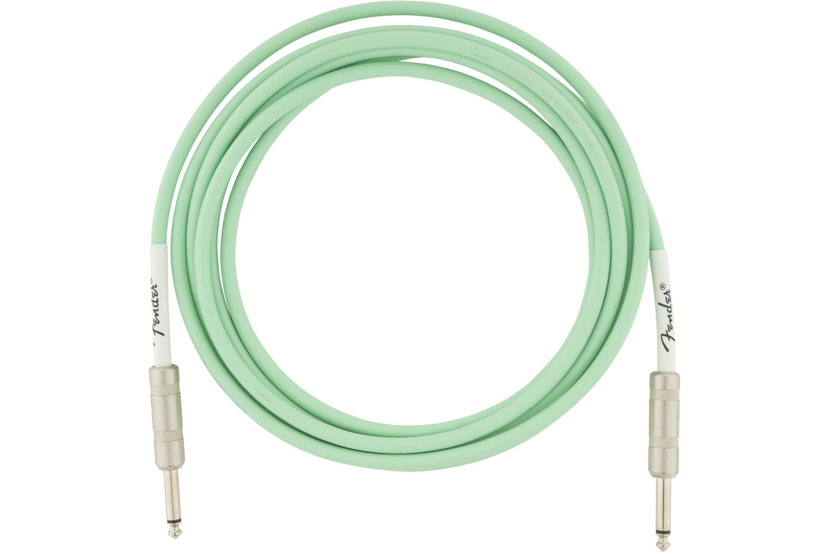 Kabel nástrojový FENDER CABLE ORIGINAL SERIES 10' SURF GREEN