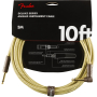 Nástrojový kabel FENDER CABLE DELUXE SERIES 10' ANGLED TWEED