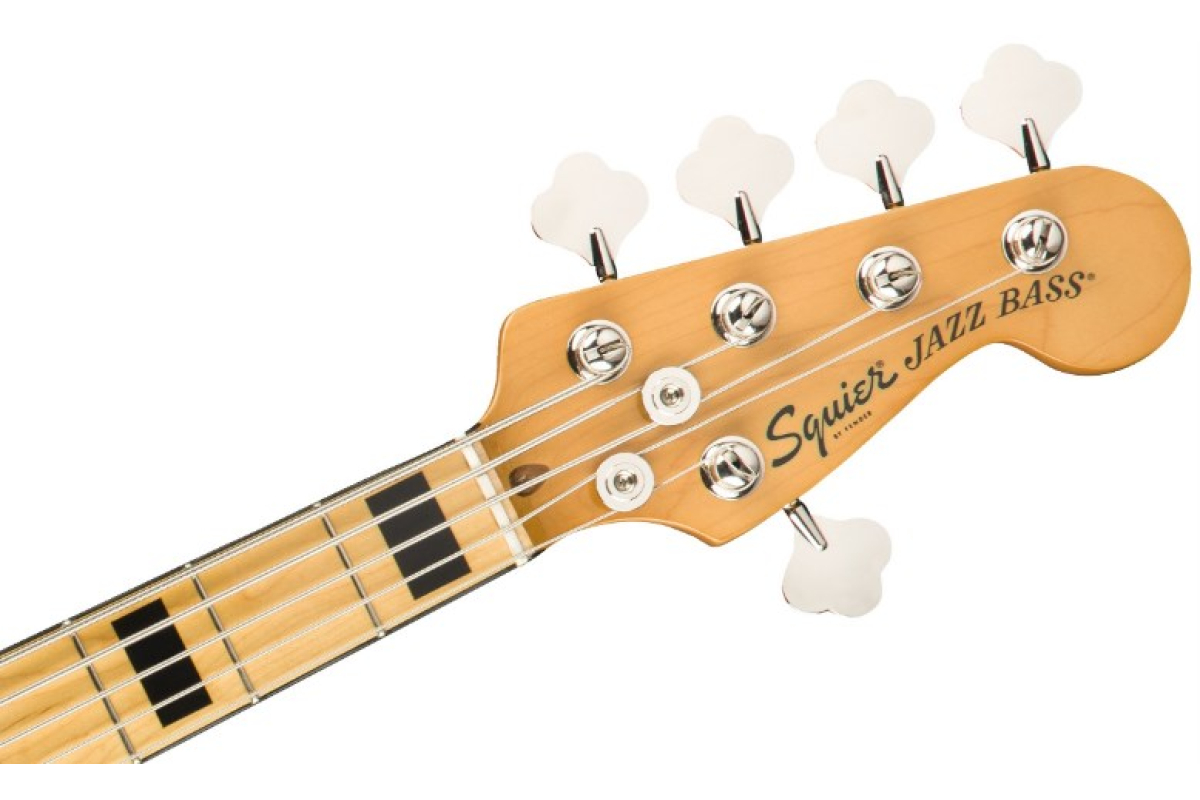 Baskytara SQUIER CLASSIC VIBE '70s JAZZ BASS V MN BLACK