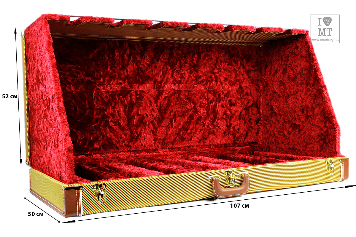 Stojan na kytary FENDER CLASSIC SERIES CASE STAND TWEED 7 GUITAR