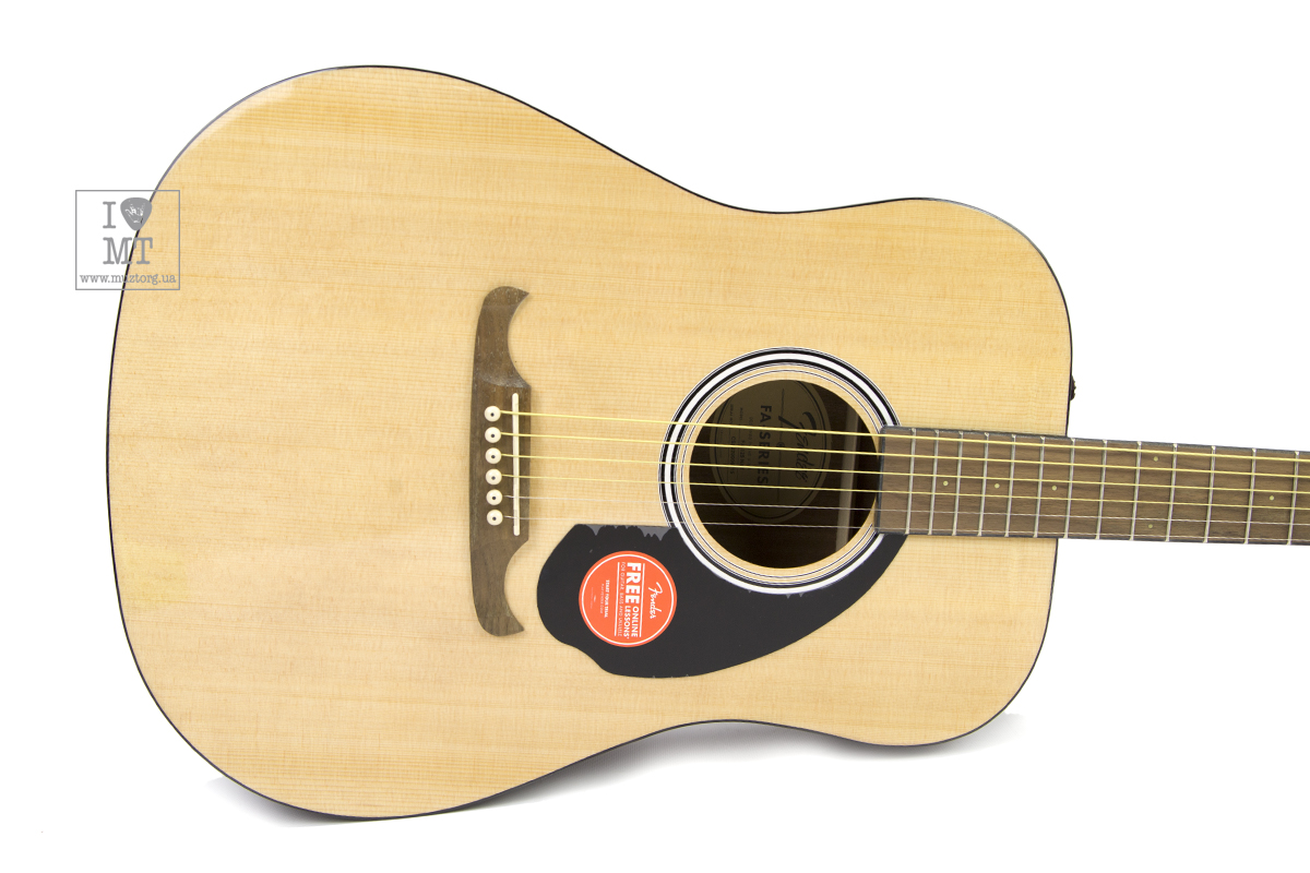 Akustická kytara FENDER FA-125 WN NAT w/GIG BAG