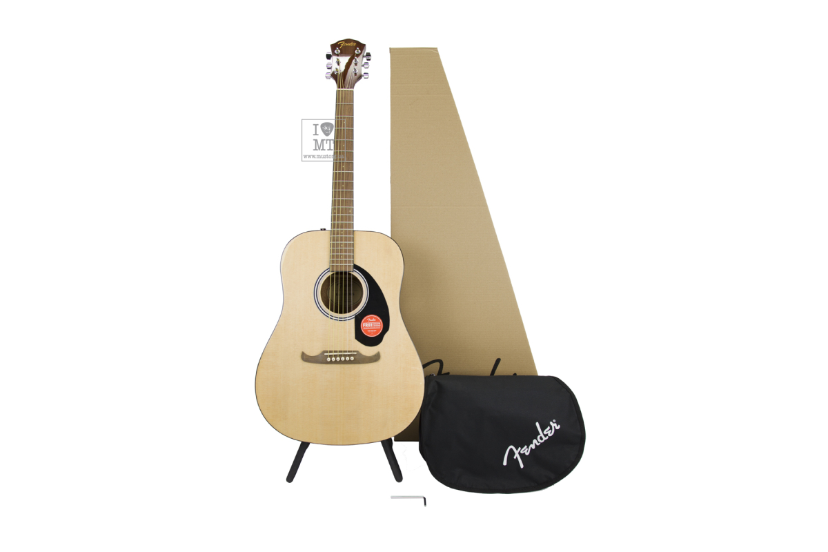 Akustická kytara FENDER FA-125 WN NAT w/GIG BAG