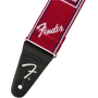 Kytarový popruh FENDER STRAP 2" WEIGHLESS MONOGRAMMED RED/WHITE/BLUE