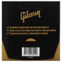 Struny pro elektrické kytary GIBSON SEG-BWR11 BRITE WIRE REINFORCED 11-50 MEDIUM