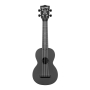 Ukulele KALA WATERMAN MATTE BLACK SOPRANO UKULELE