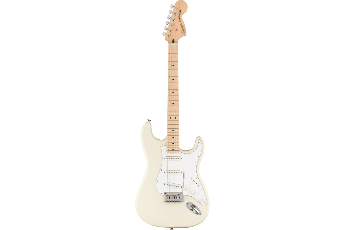Elektrická kytara SQUIER AFFINITY SERIES STRATOCASTER MN OLYMPIC WHITE