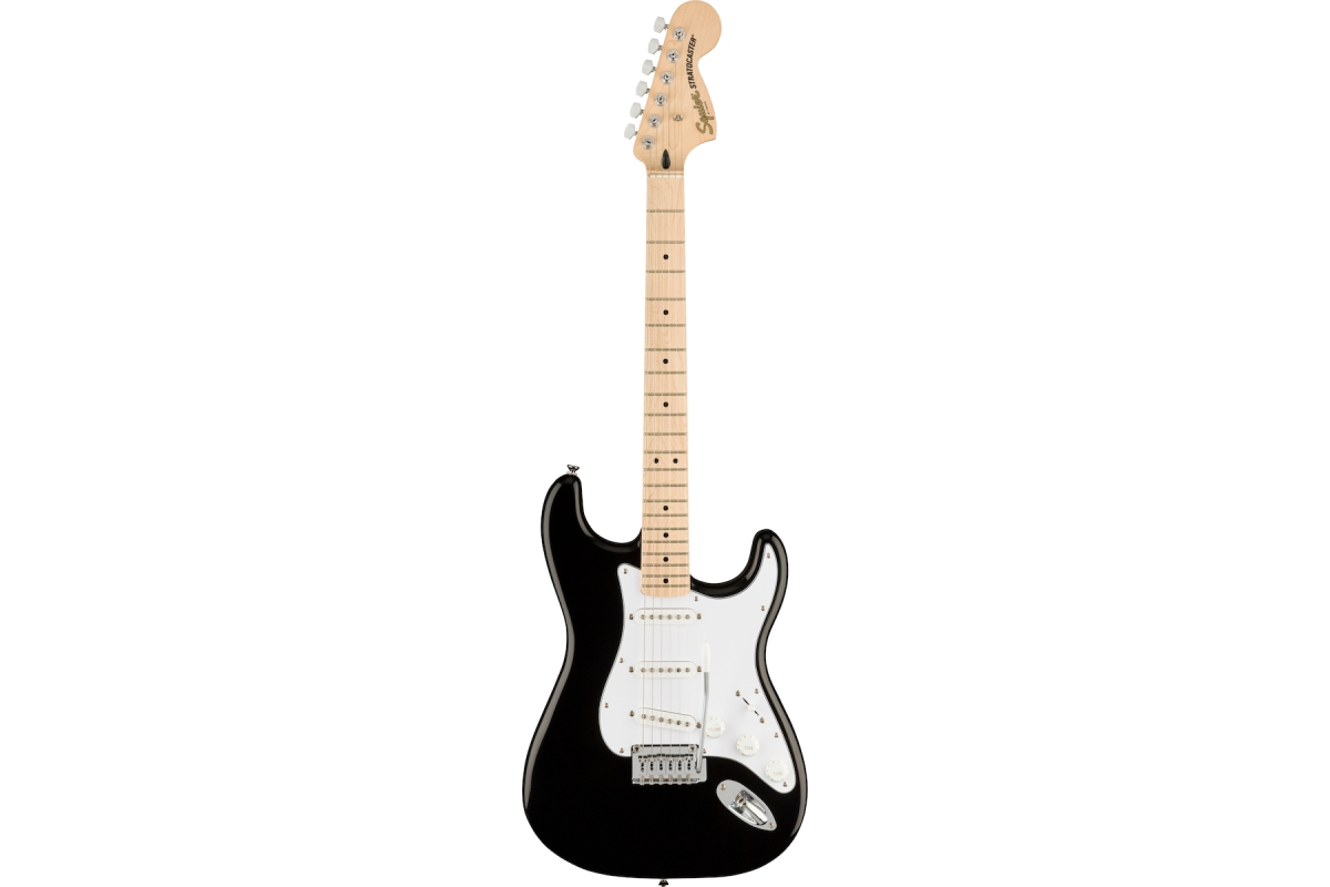 Elektrická kytara SQUIER AFFINITY SERIES STRATOCASTER MN BLACK