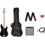Kytarový set s basovou kytarou SQUIER AFFINITY SERIES PJ BASS START PACK BLACK