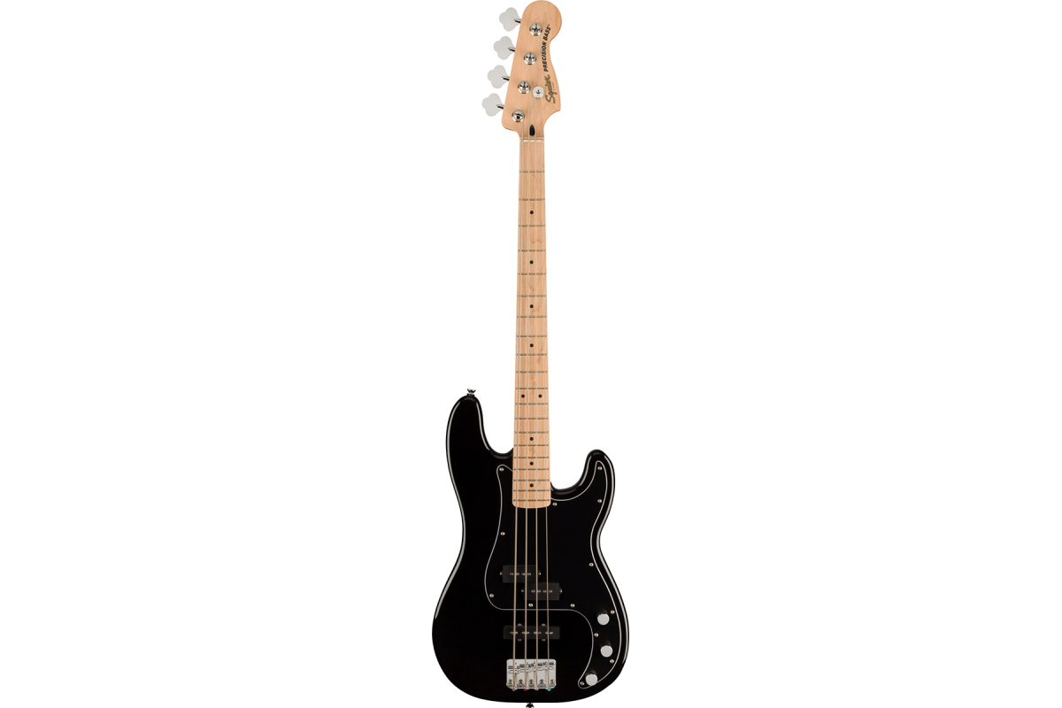 Kytarový set s basovou kytarou SQUIER AFFINITY SERIES PJ BASS START PACK BLACK
