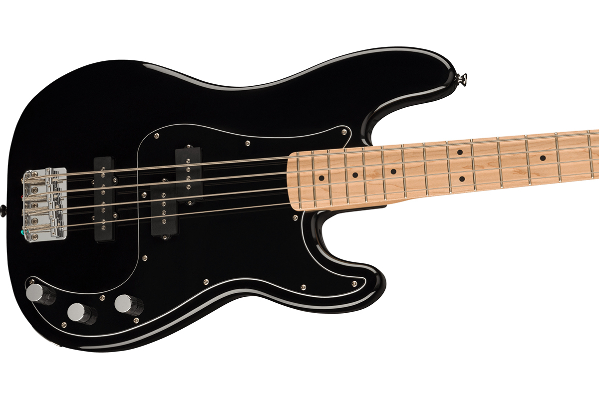 Kytarový set s basovou kytarou SQUIER AFFINITY SERIES PJ BASS START PACK BLACK