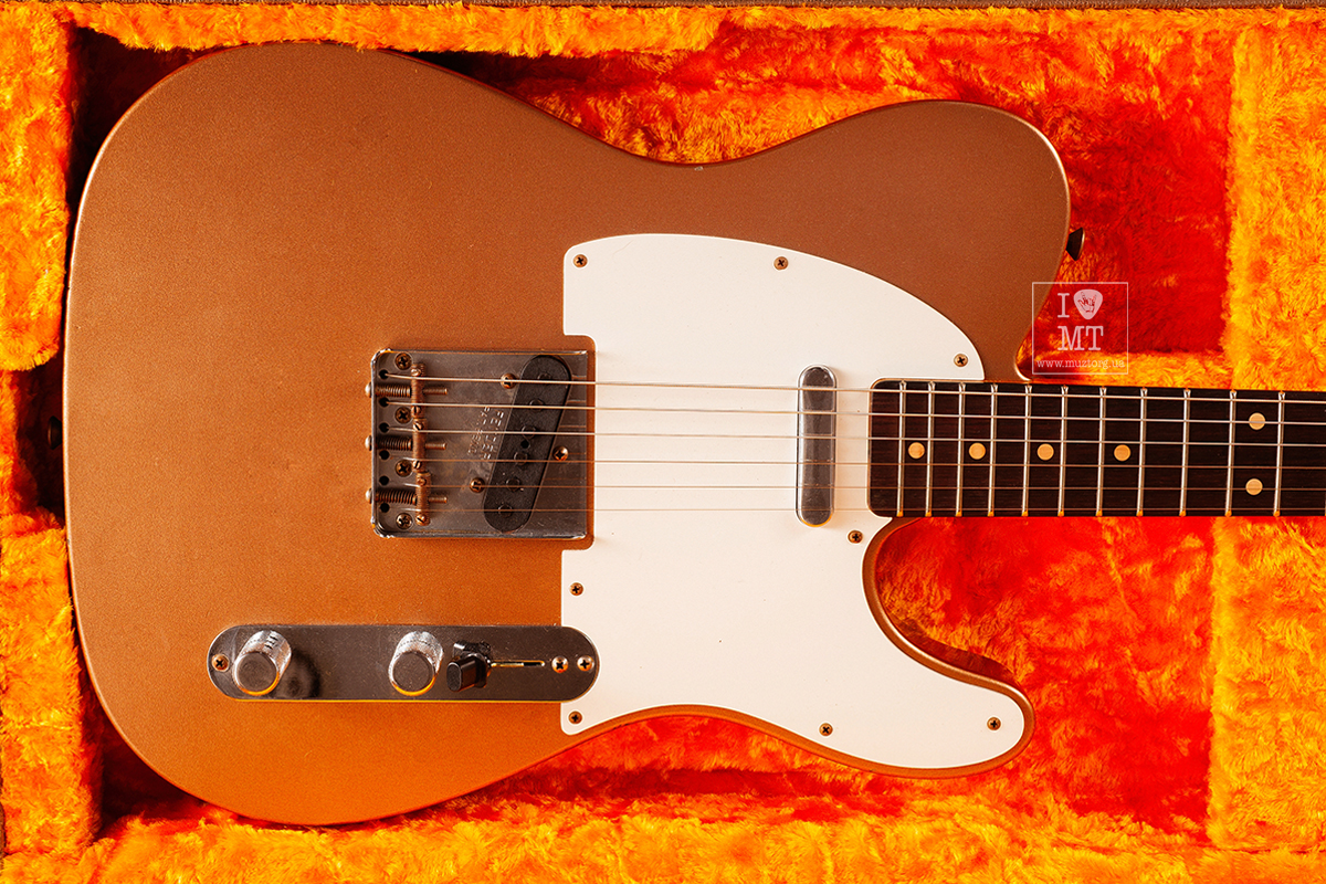 Elektrická kytara FENDER CUSTOM SHOP LIMITED EDITION 1960 TELECASTER JOURNEYMAN RELIC ROOT BEER FLAKE
