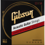 Strings for Acoustic Guitars GIBSON SAG-CBRW13 COATED 80/20 BRONZE ACOUSTIC GUITAR STRINGS MEDIUM