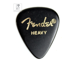 Mediátor FENDER 351 SHAPE BLACK H 1 GROSS