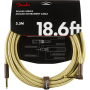 Nástrojový kabel FENDER CABLE DELUXE SERIES 18.6' ANGLED TWEED