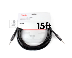 FENDER CABLE PROFESSIONAL SERIES 15' BLACK Instrument Cable