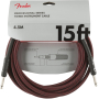 Nástrojový kabel FENDER CABLE PROFESSIONAL SERIES 15' RED TWEED