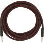 Nástrojový kabel FENDER CABLE PROFESSIONAL SERIES 15' RED TWEED