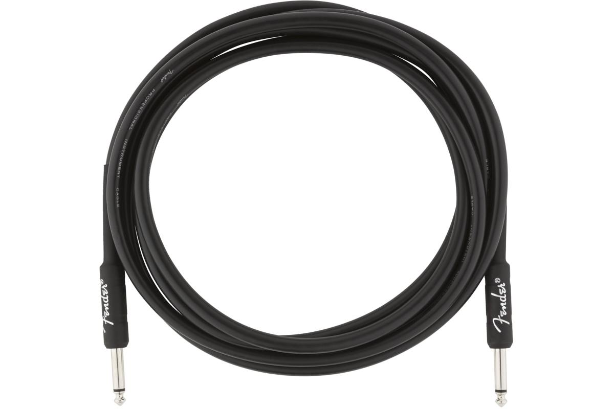 Kabel nástrojový FENDER CABLE PROFESSIONAL SERIES 10' BLACK
