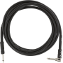 Kabel nástrojový FENDER CABLE PROFESSIONAL SERIES 10' ANGLED BLACK