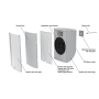 Akustický systém MARTIN AUDIO CDD10W-WR IP54 WEATHERISED 10"CDD REPRODUKTOR BÍLÝ