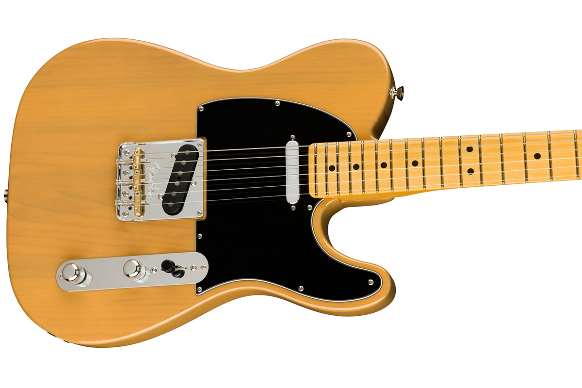 Elektrická kytara FENDER AMERICAN PRO II TELECASTER MN BUTTERSCOTCH BLONDE