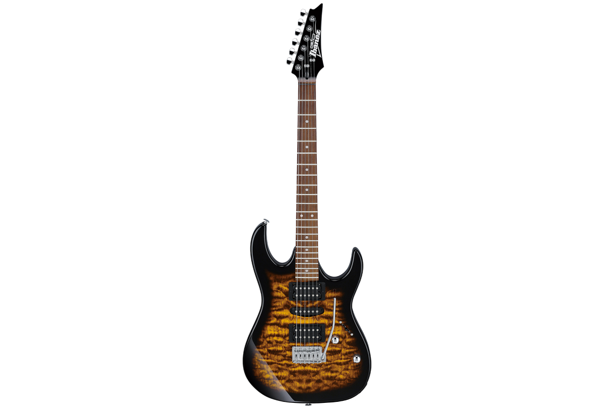 Elektrická kytara IBANEZ GRX70QA-SB