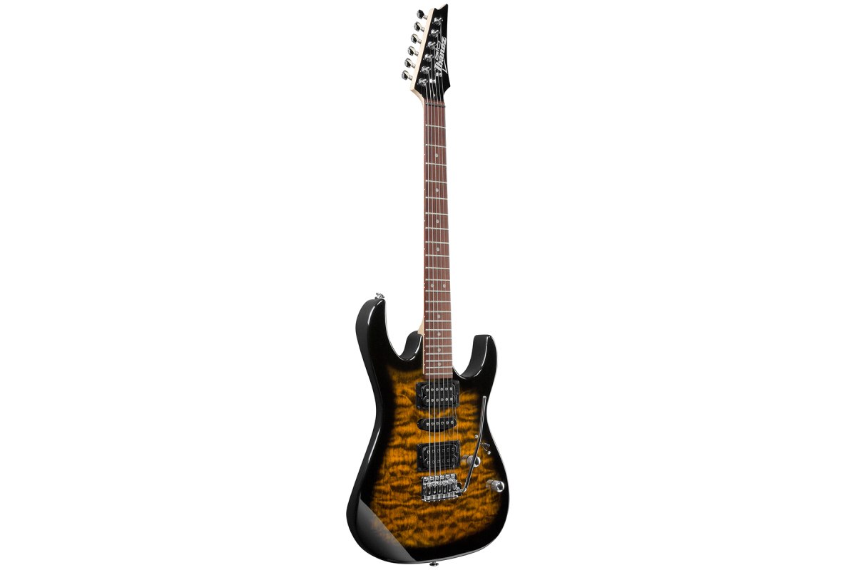 Elektrická kytara IBANEZ GRX70QA-SB