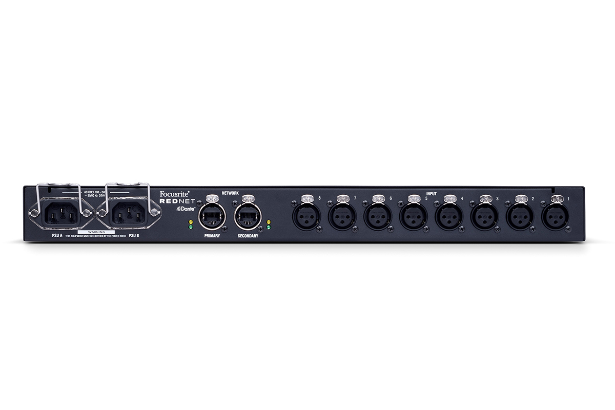 Předzesilovač mikrofonní FOCUSRITE RedNet MP8R