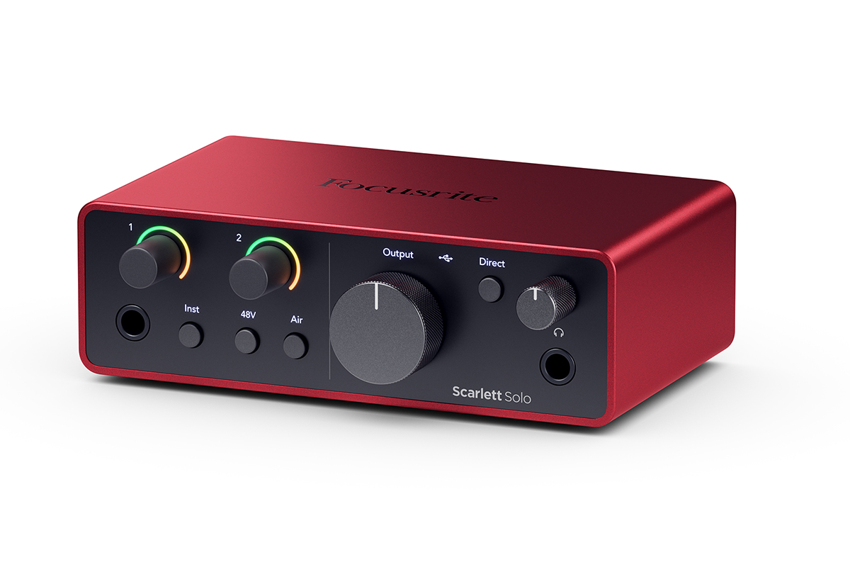 Audio Interface FOCUSRITE Scarlett Solo 4th Gen