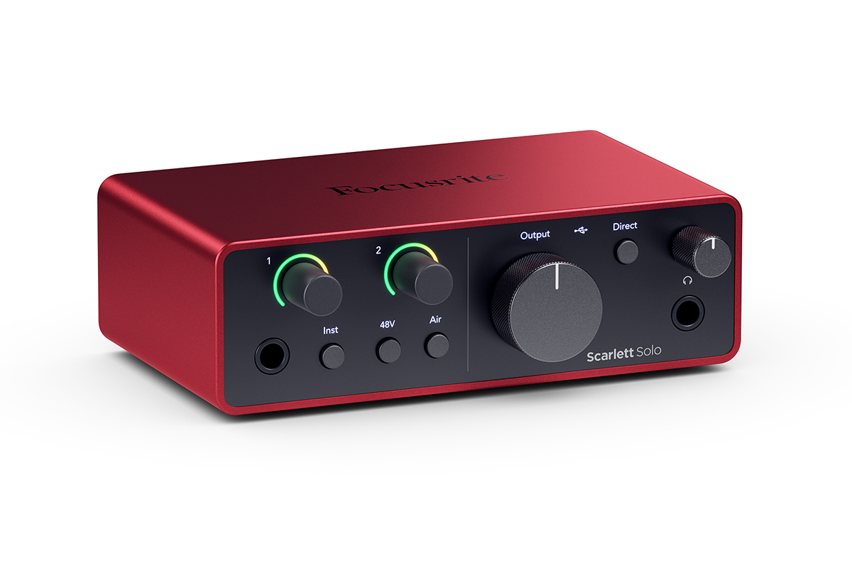 Audio Interface FOCUSRITE Scarlett Solo 4th Gen