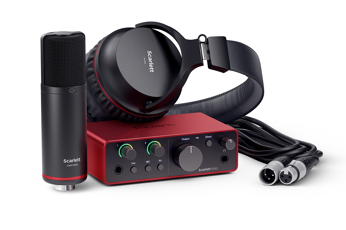 FOCUSRITE Scarlett Solo Studio 4th Gen