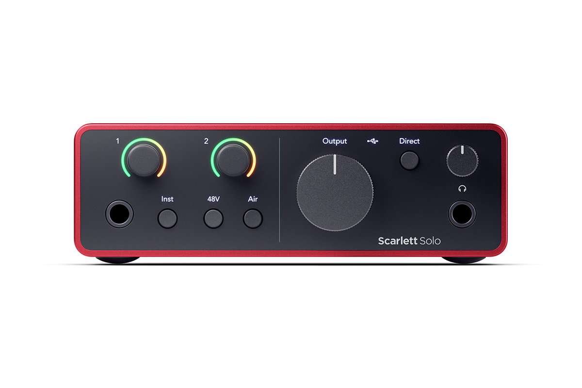 FOCUSRITE Scarlett Solo Studio 4th Gen