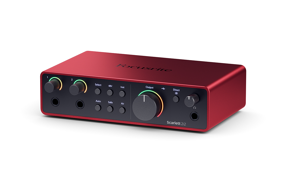Audio Interface FOCUSRITE Scarlett 2i2 4th Gen