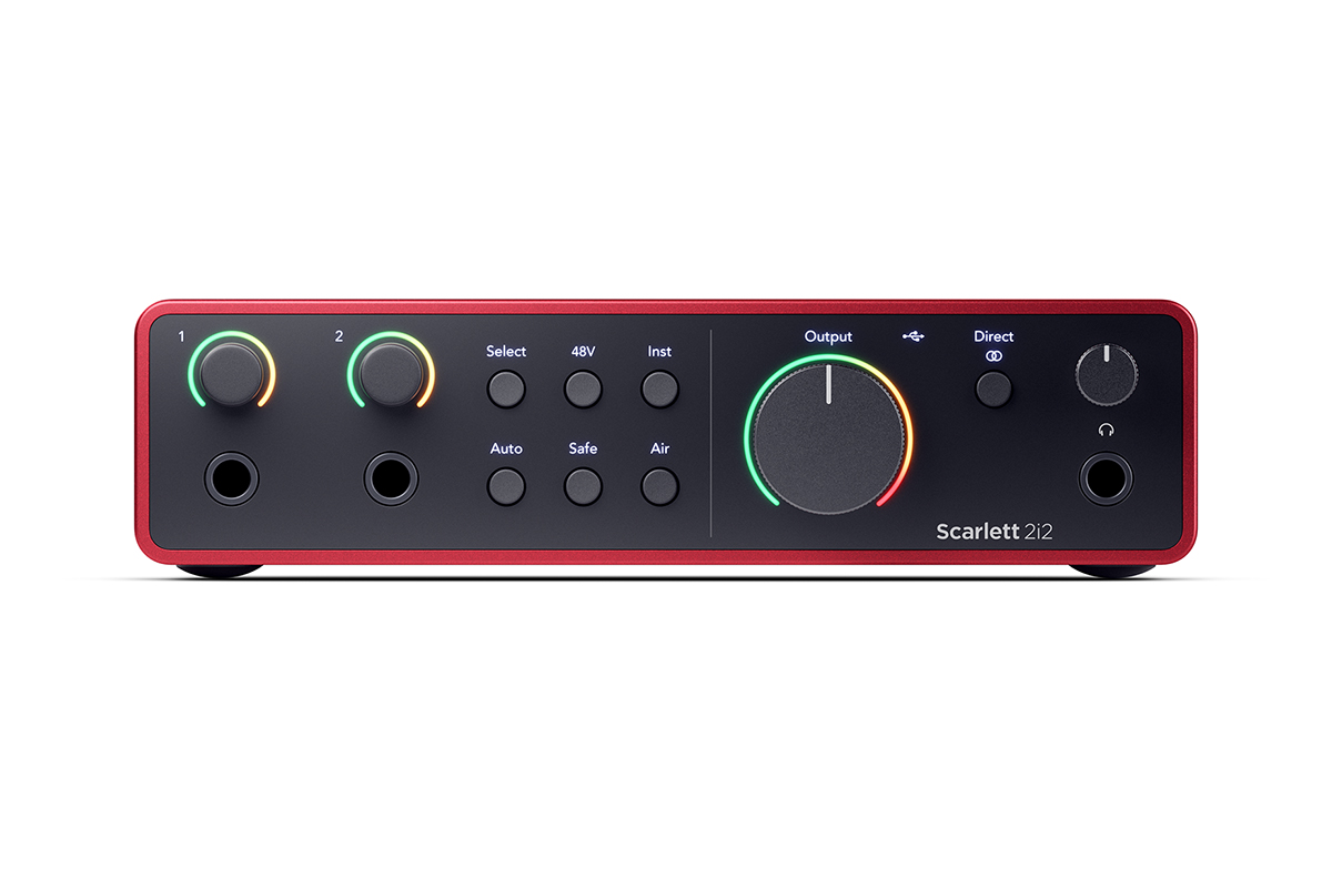 Audio Interface FOCUSRITE Scarlett 2i2 4th Gen