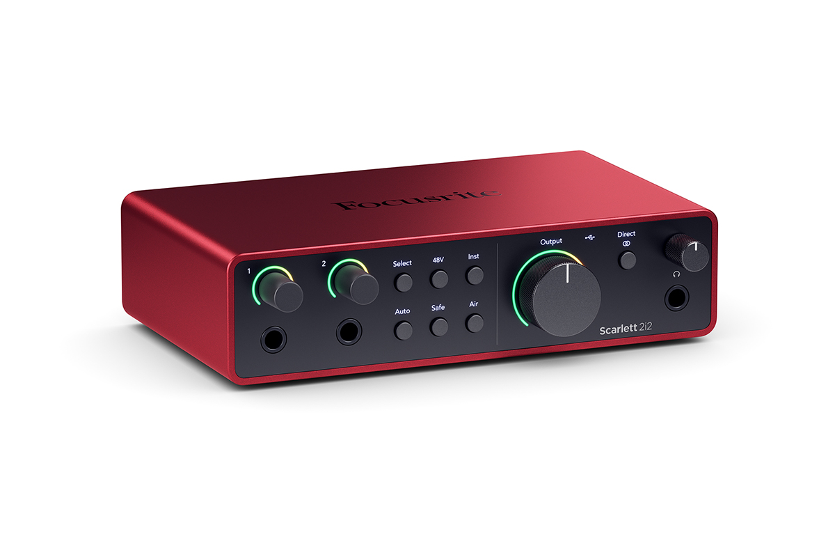Audio Interface FOCUSRITE Scarlett 2i2 4th Gen