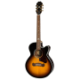 Elektrická akustická kytara EPIPHONE J-200 EC STUDIO PARLOR VINTAGE SUNBURST