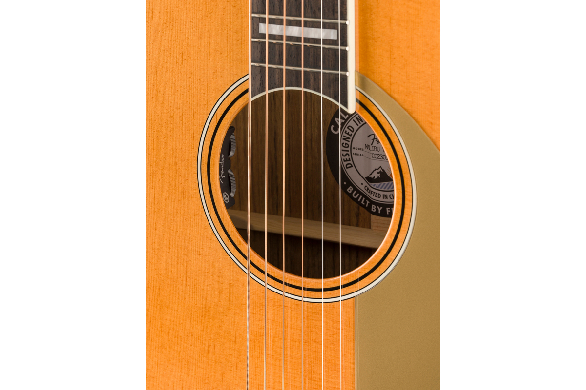 Elektrická akustická kytara FENDER MALIBU VINTAGE AGED NATURAL