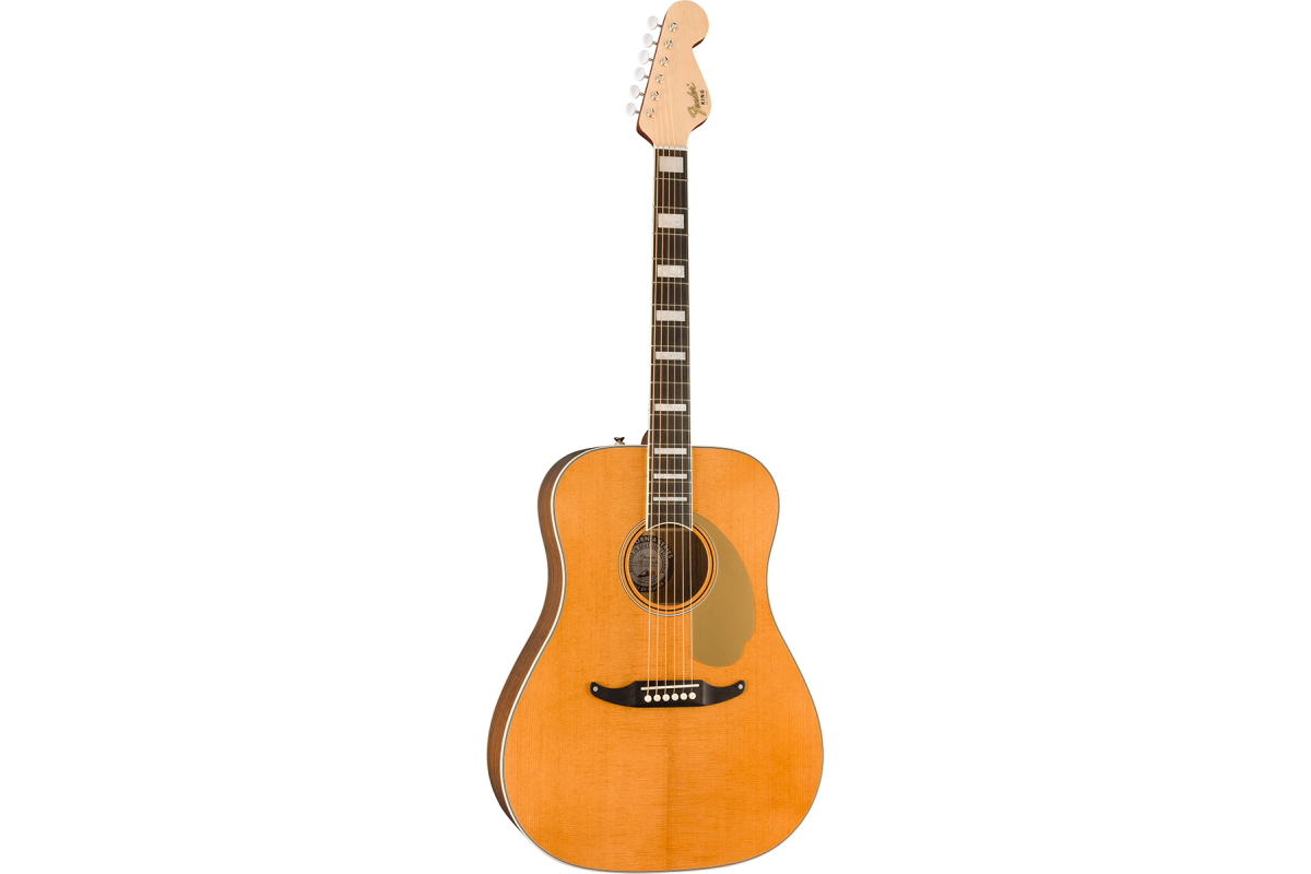 Elektrická akustická kytara FENDER KING VINTAGE AGED NATURAL