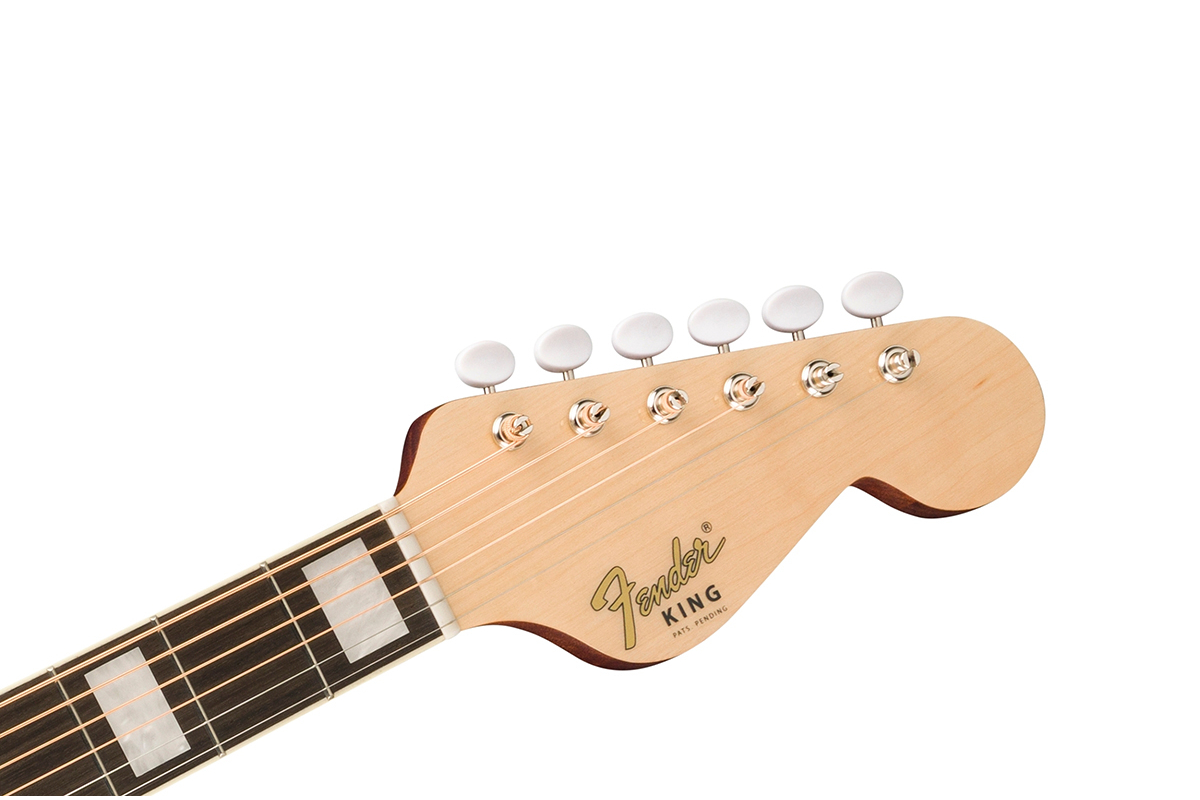 Elektrická akustická kytara FENDER KING VINTAGE AGED NATURAL
