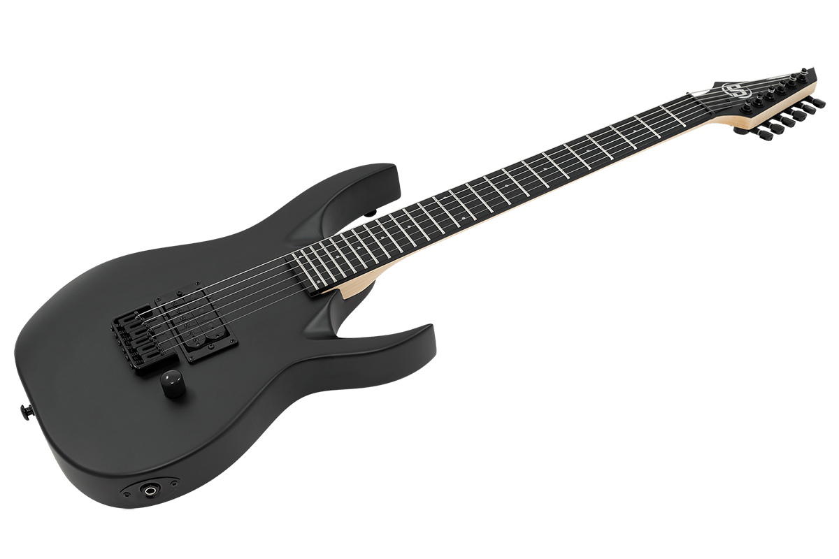 Elektrická kytara S by Solar TYPE AB AB4.61MC-E 3/4 CARBON BLACK MATTE